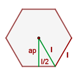 Шестиугольник углы градусы. Свойства правильного шестиугольника. Расчет шестиугольника.