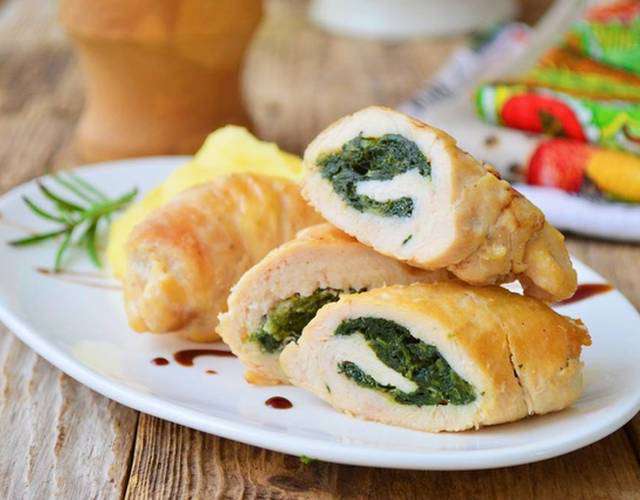 Рулетики с овощами