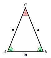 Равнобедренный треугольник рисунок - 72 фото